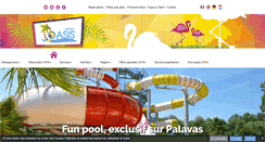 Desktop Screenshot of oasis-palavasienne.com
